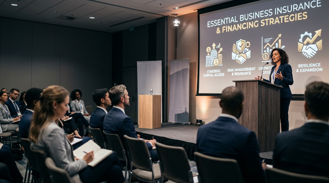 Illustration: Essential Business Insurance and Financing Strategies for 2026